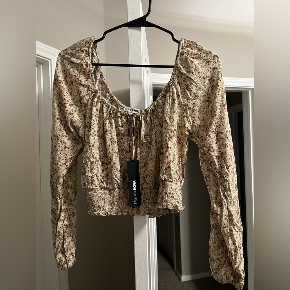 Floral Blouse Top
